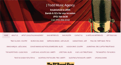 Desktop Screenshot of jtoddmusic.com